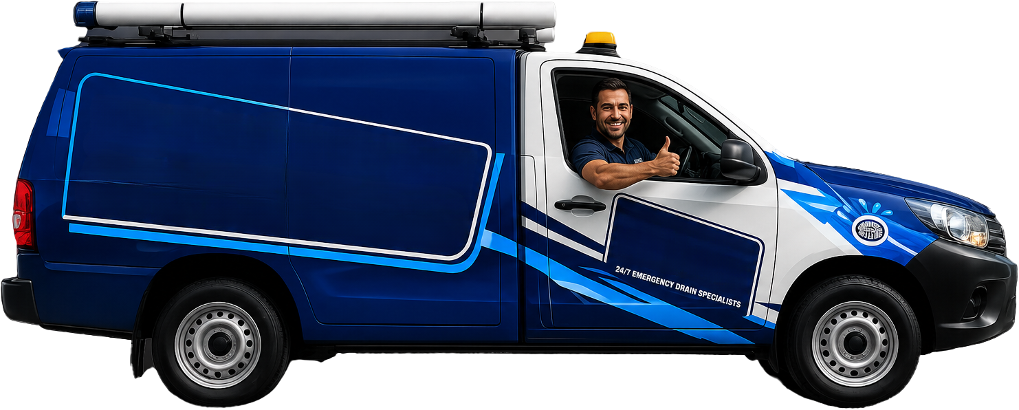 Wentworthville Blocked Drains service van